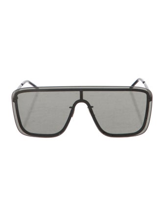 Saint Laurent Shield Tinted Sunglasses