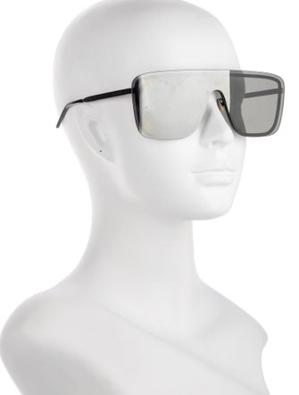 Saint Laurent Shield Tinted Sunglasses