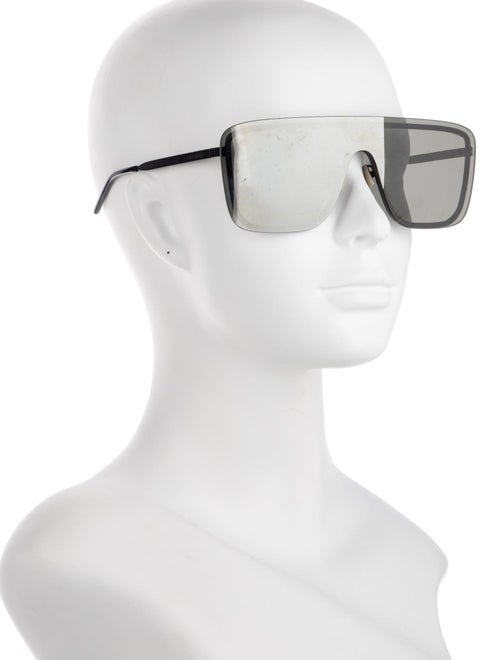 Saint Laurent Shield Tinted Sunglasses