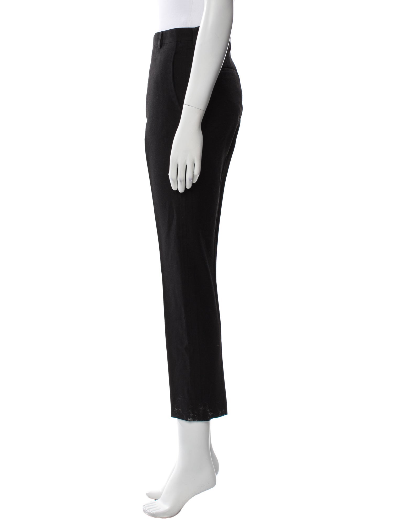 Saint Laurent Wool Skinny Leg Pants