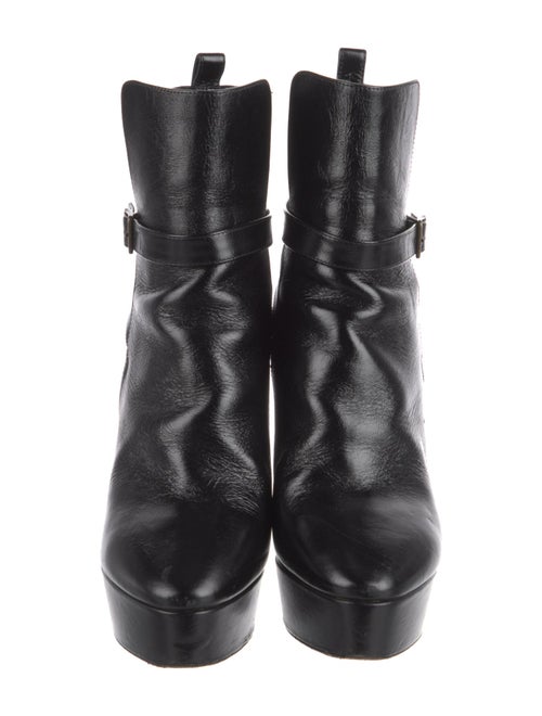 Saint Laurent Leather Boots