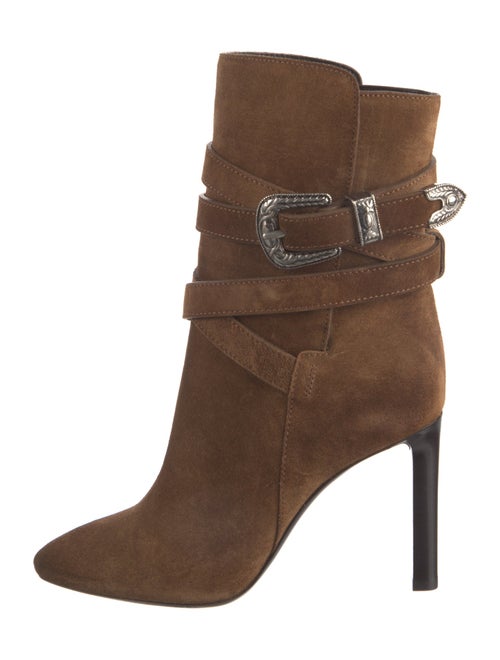 Saint Laurent Suede Boots