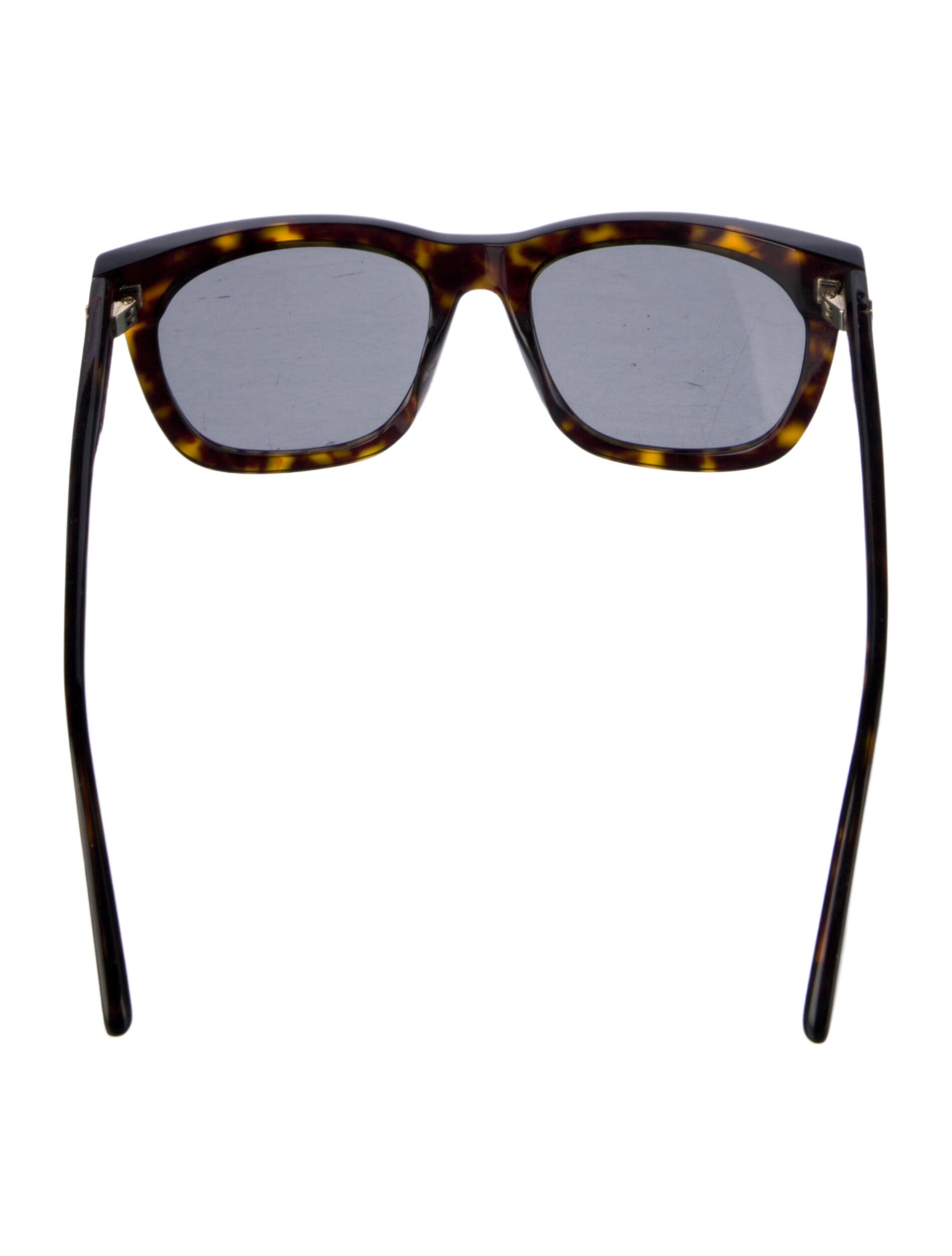 Saint Laurent Square Tinted Sunglasses