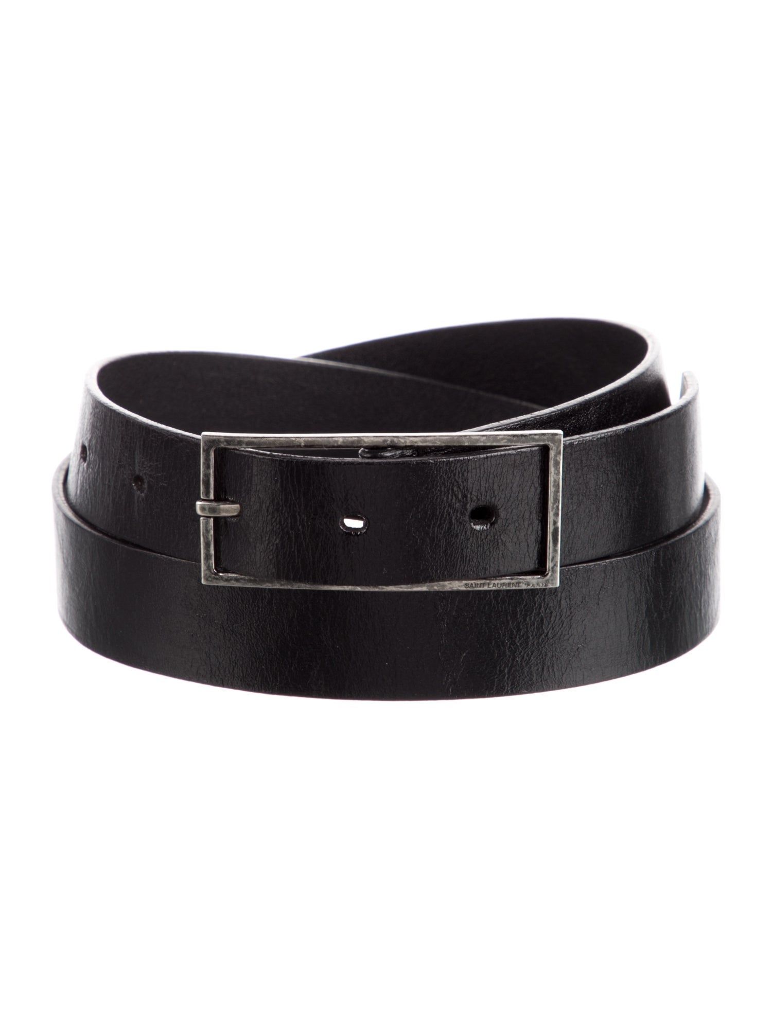 Saint Laurent Moroder Belt Skinny Belt