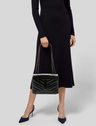 Saint Laurent Leather LouLou Small