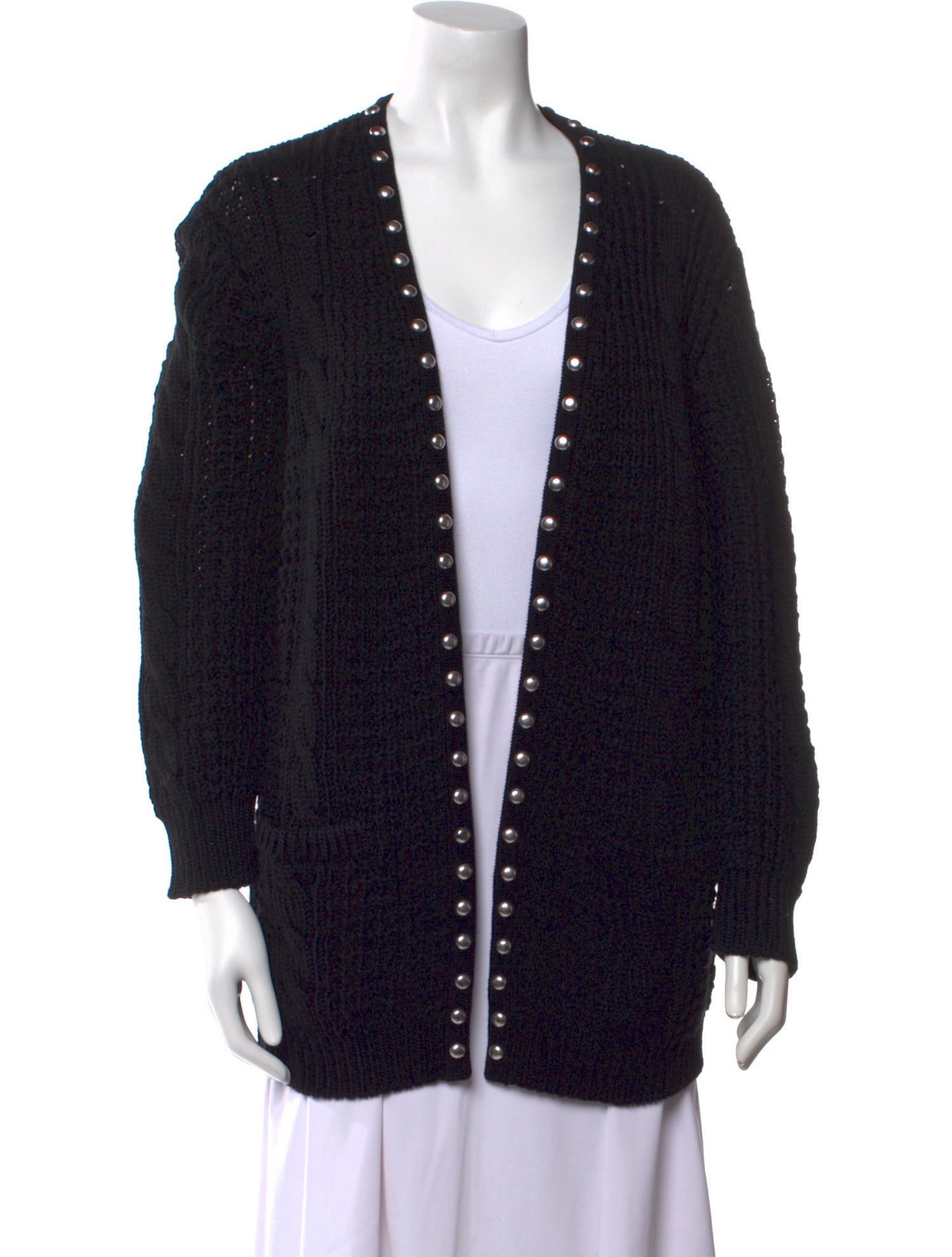 Saint Laurent Open Front Sweater