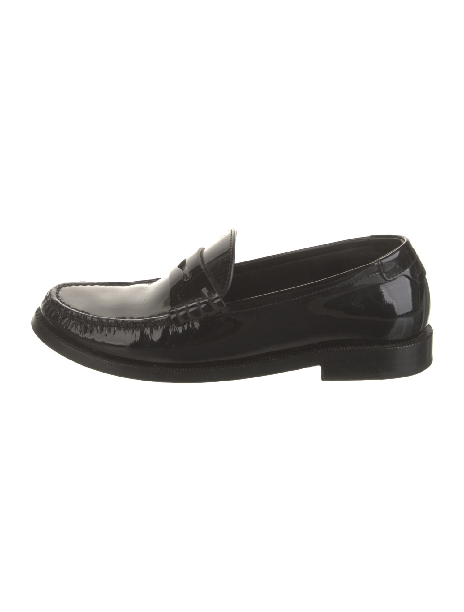 Saint Laurent Patent Leather Loafers