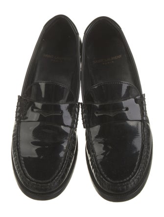 Saint Laurent Patent Leather Loafers