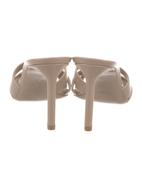 Saint Laurent Leather Slides