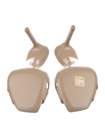 Saint Laurent Leather Slides