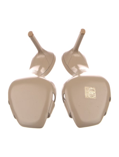 Saint Laurent Leather Slides