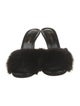 Saint Laurent Fur Mules