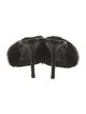 Saint Laurent Fur Mules