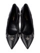 Saint Laurent Leather Studded Accents Flats