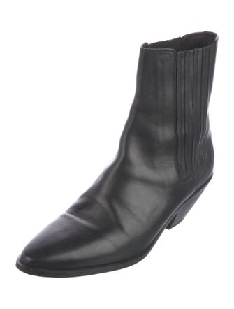 Saint Laurent Leather Chelsea Boots
