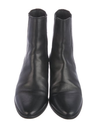 Saint Laurent Leather Chelsea Boots