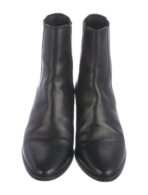 Saint Laurent Leather Chelsea Boots
