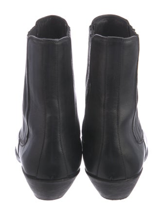 Saint Laurent Leather Chelsea Boots