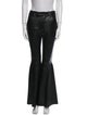 Saint Laurent Lambskin Wide Leg Pants