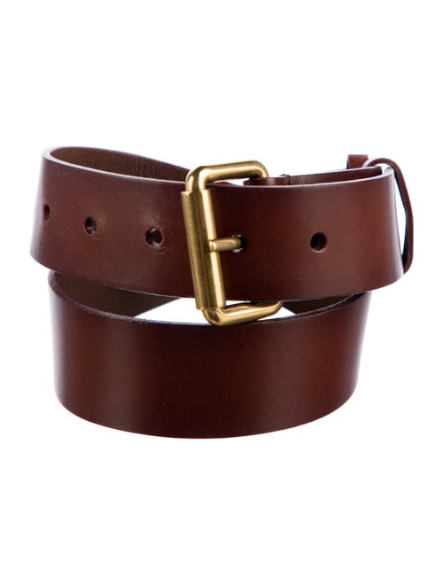 Saint Laurent Skinny Leather Belt