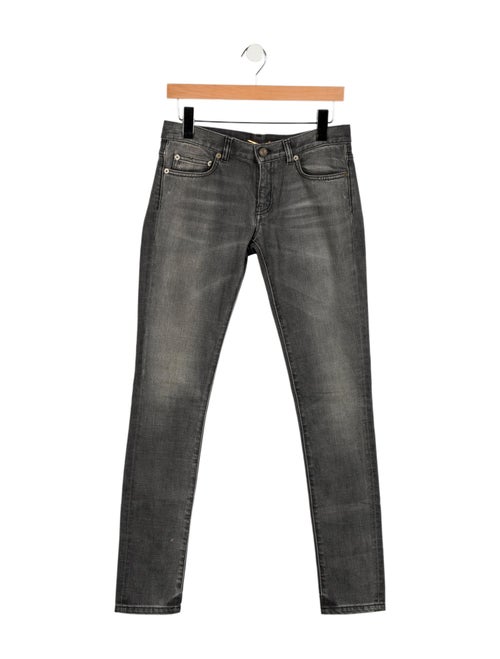 Saint Laurent Low-Rise Skinny Leg Jeans