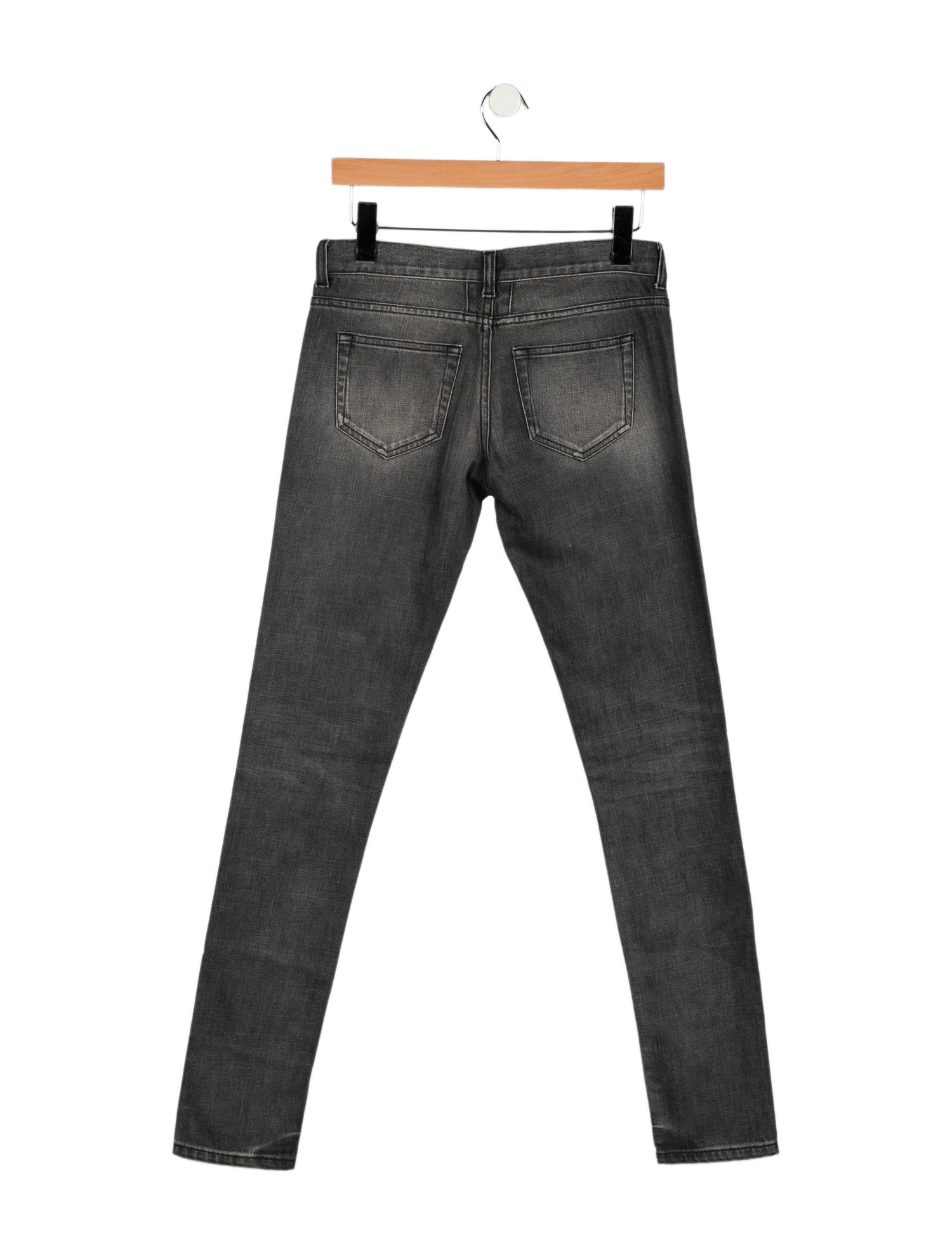 Saint Laurent Low-Rise Skinny Leg Jeans