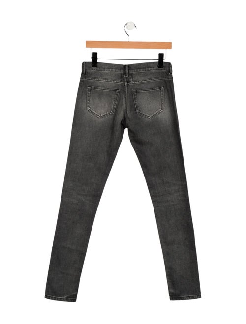Saint Laurent Low-Rise Skinny Leg Jeans