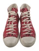Saint Laurent Canvas Paisley Print Sneakers