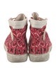 Saint Laurent Canvas Paisley Print Sneakers