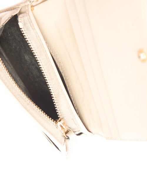 Saint Laurent 2020 Grain De Poudre Matelasse Monogram Wallet