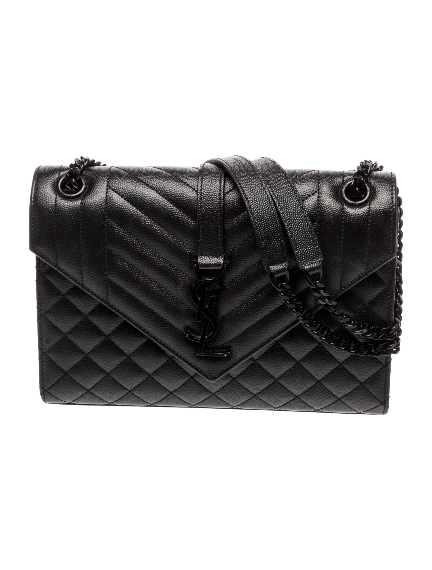 Saint Laurent Quilted Envelope Medium