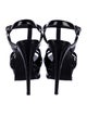 Saint Laurent Patent Leather T-Strap Sandals