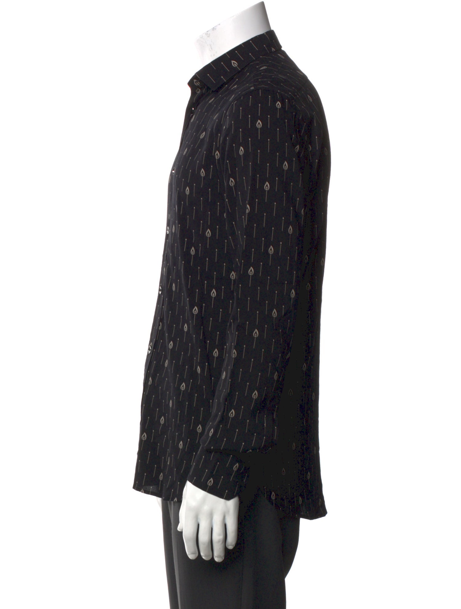 Saint Laurent 2016 Striped Shirt