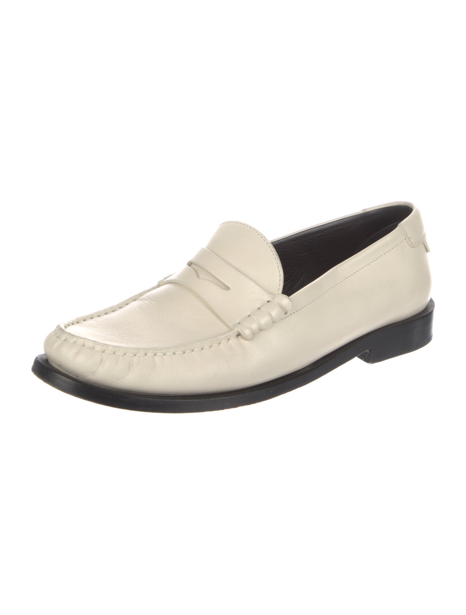 Saint Laurent Leather Loafers