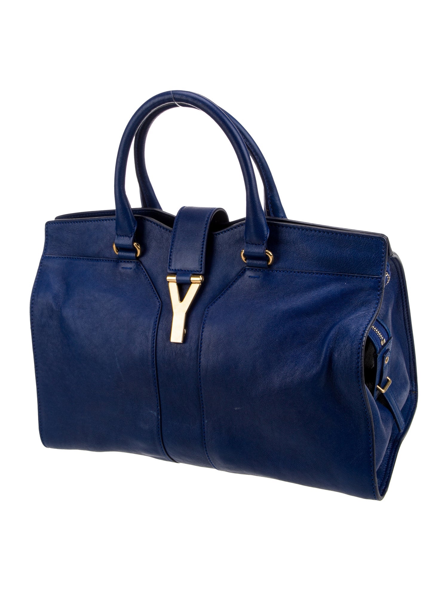 Yves Saint Laurent Leather Top Handle Bag