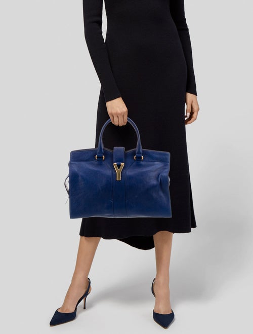 Yves Saint Laurent Leather Top Handle Bag