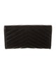 Saint Laurent 2019 Signature Logo Continental Wallet