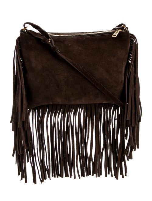 Saint Laurent Suede College