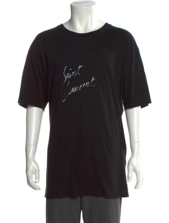 Saint Laurent 2020 Graphic Print T-Shirt