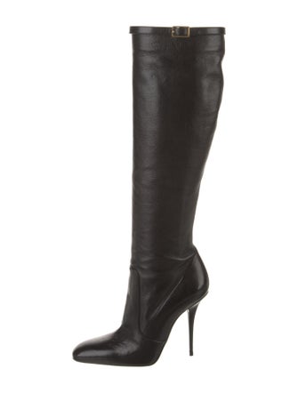 Saint Laurent Leather Boots