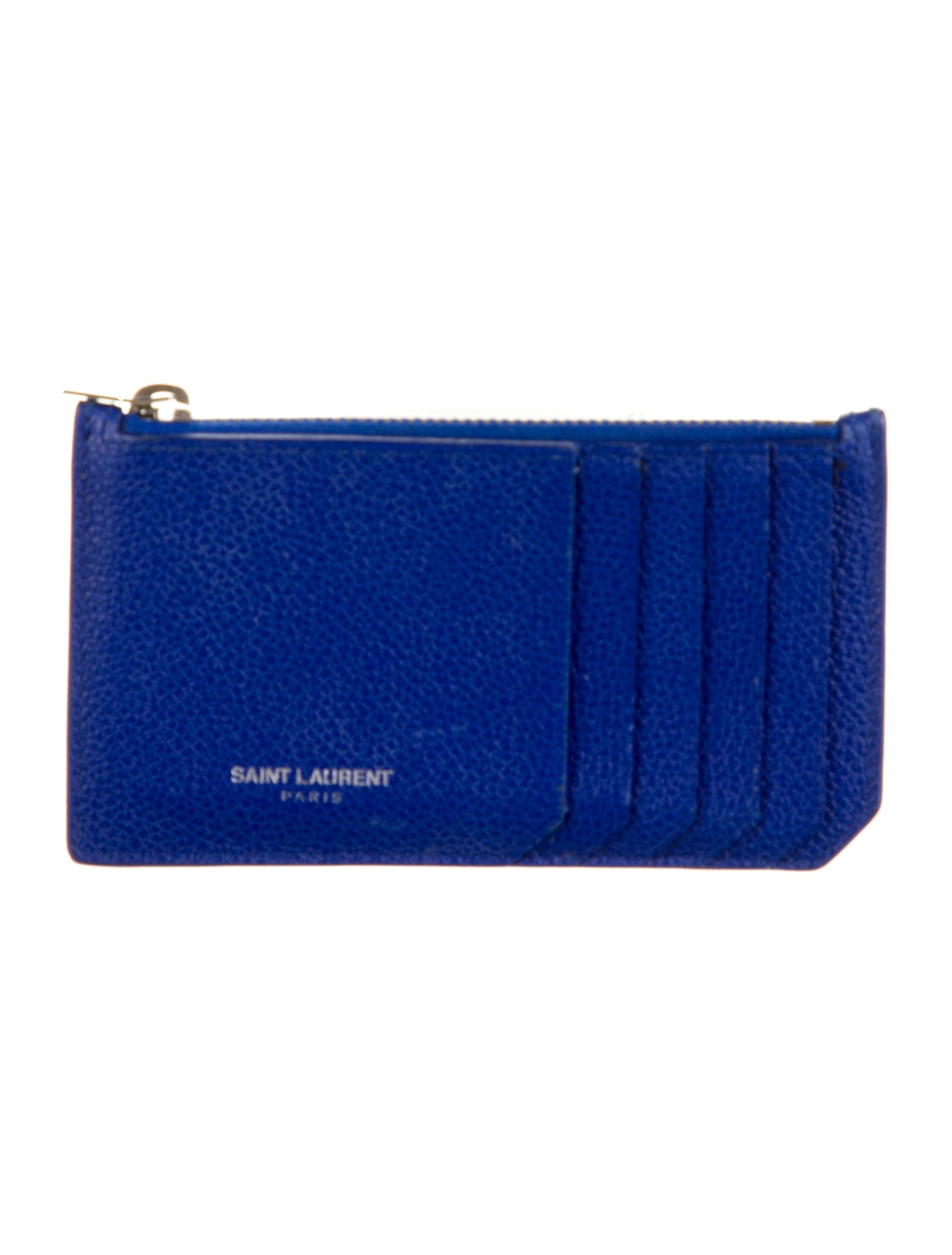 Saint Laurent 2015 Leather Card Holder