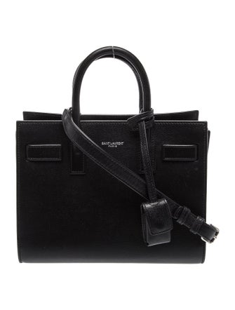 Saint Laurent Calfskin Sac De Jour Nano