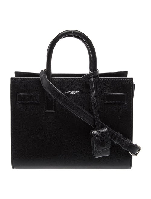 Saint Laurent Calfskin Sac De Jour Nano