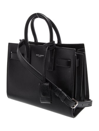 Saint Laurent Calfskin Sac De Jour Nano