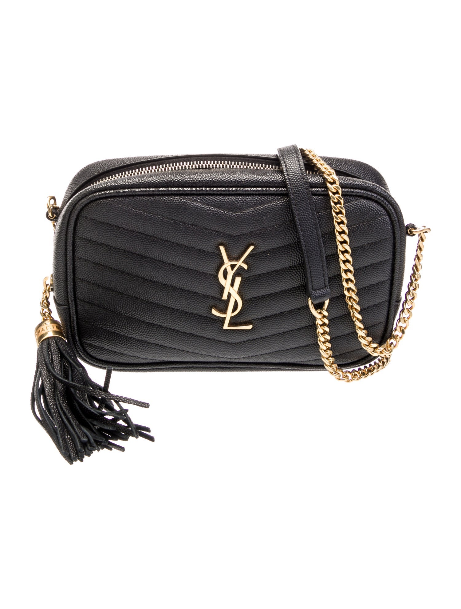 Saint Laurent Leather Lou Camera Mini