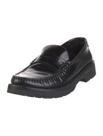 Saint Laurent Leather Loafers