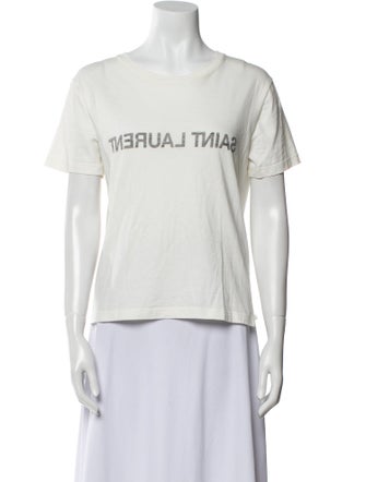 Saint Laurent 2022 Graphic Print T-Shirt