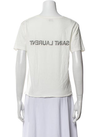 Saint Laurent 2022 Graphic Print T-Shirt