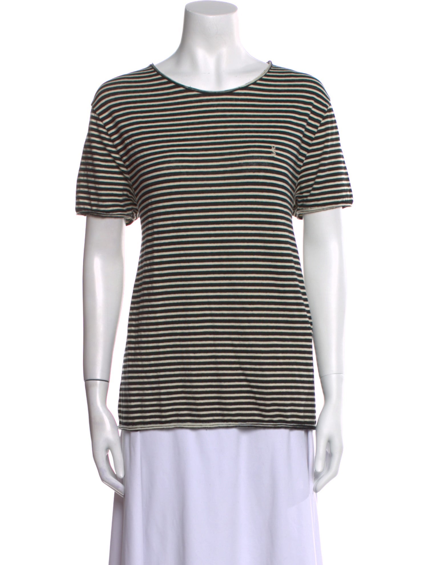 Saint Laurent 2021 Linen T-Shirt