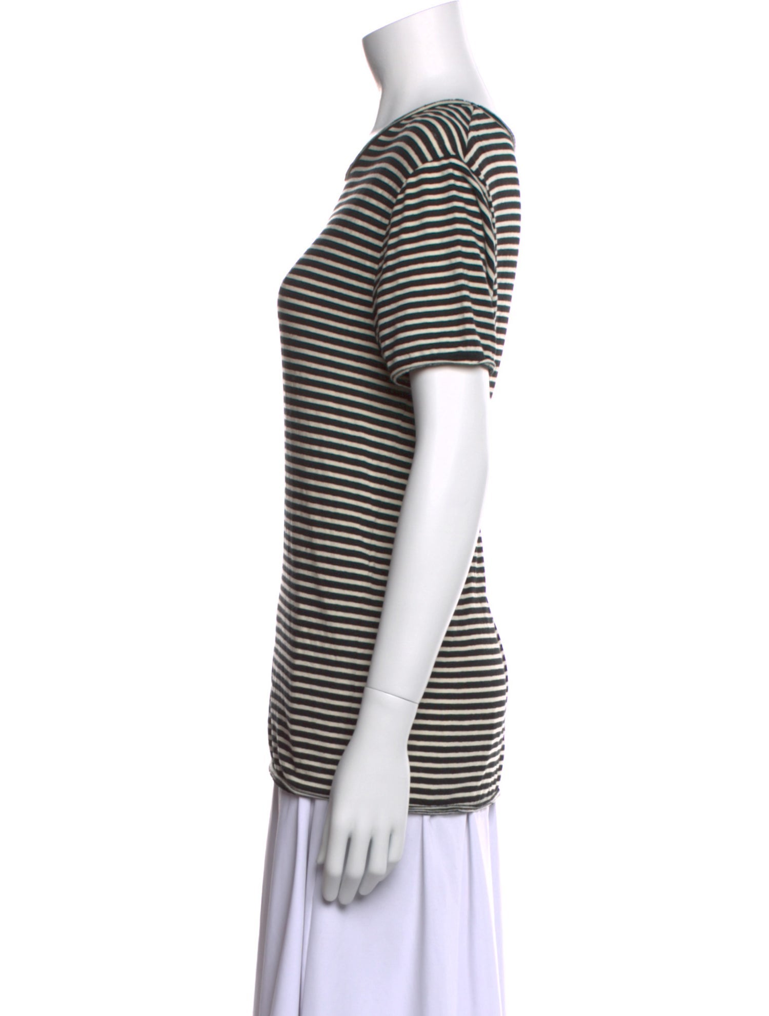 Saint Laurent 2021 Linen T-Shirt